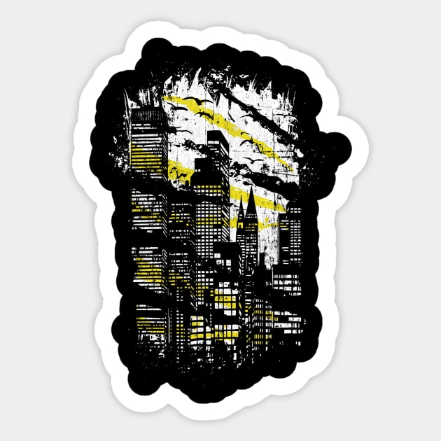 Let's Tear Down This City Tonight! Sticker by Daletheskater